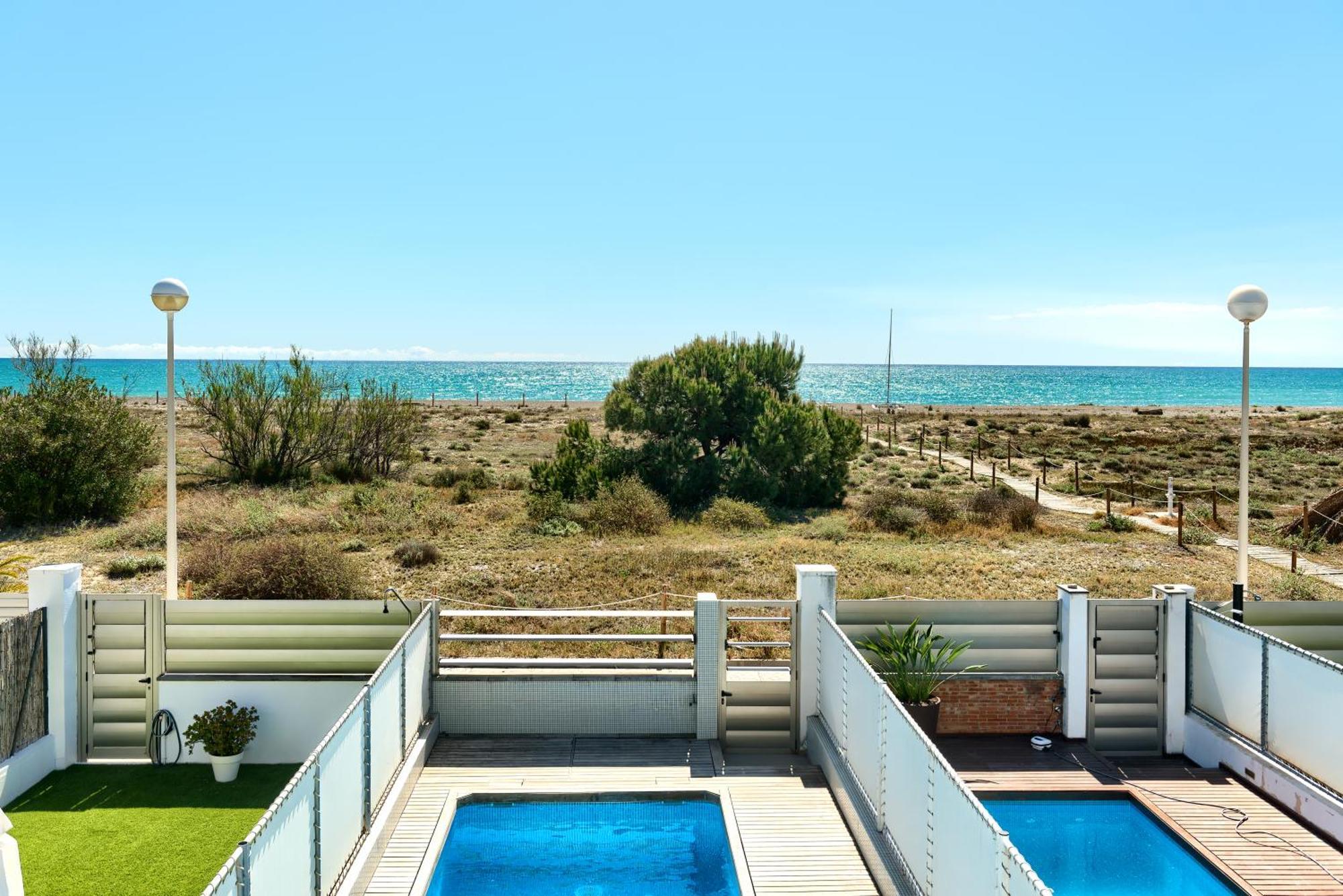 Casa Frente Al Mar Con Piscina Privada Apartment Sagunto Exterior photo